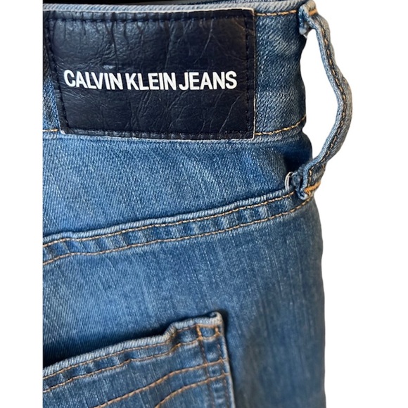 Calvin Klein Bermuda Denim Jean Shorts size 10 - Picture 5 of 6